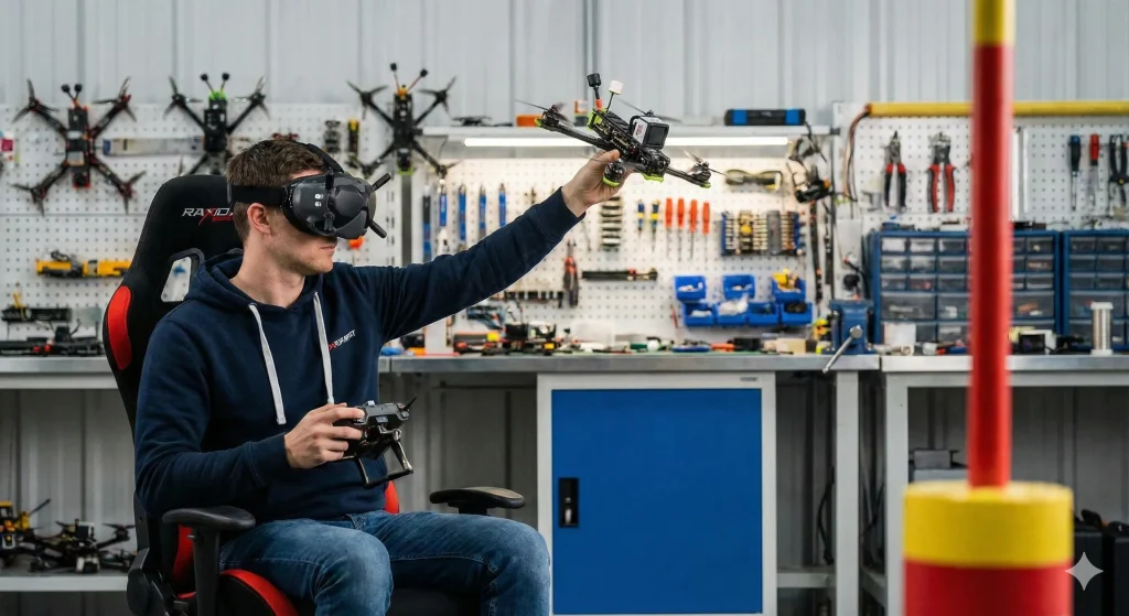 FPV・特殊機材のテスト