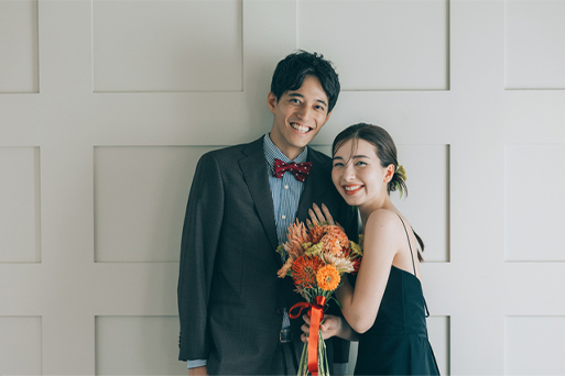 服装やメイクは二人の自由に