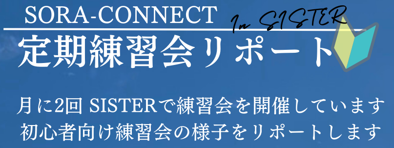 skyNO.4 【初心者向け練習会】リポート